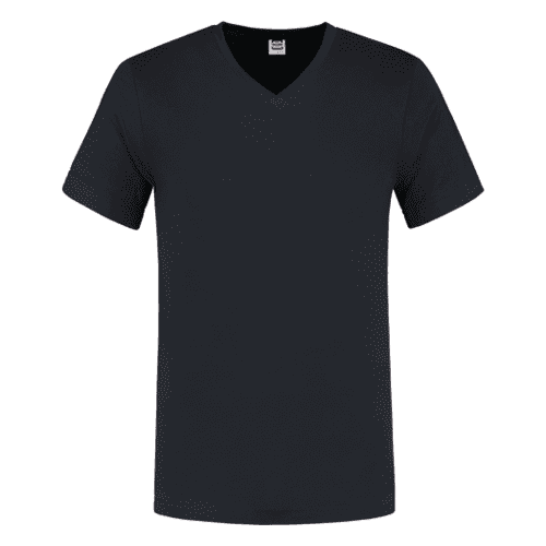 Tricorp T-shirt V-hals fitted - navy