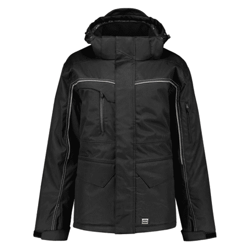 Tricorp midi parka canvas - black
