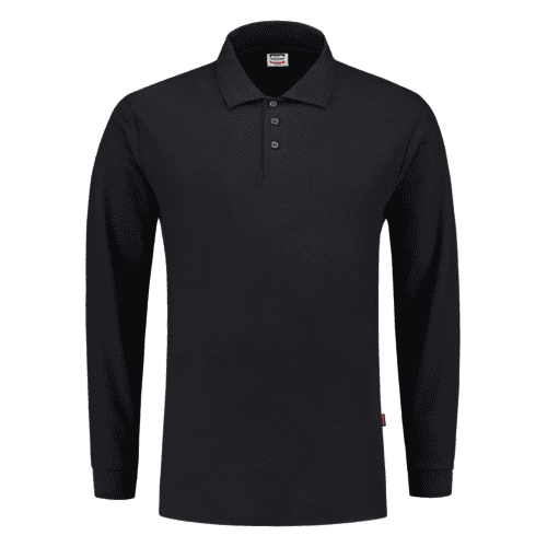 Tricorp poloshirt 100% katoen lange mouwen - navy