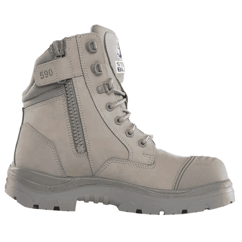 Steel Blue werkschoenen Southern Cross Zip Composiet S3 - granite