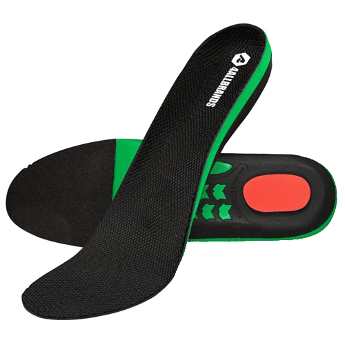 Neskrid inlegzool Stabilizer low - zwart/groen
