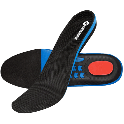 Neskrid inlegzool Stabilizer high - zwart/blauw