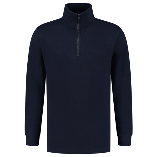 Tricorp sweater met ritskraag - ink