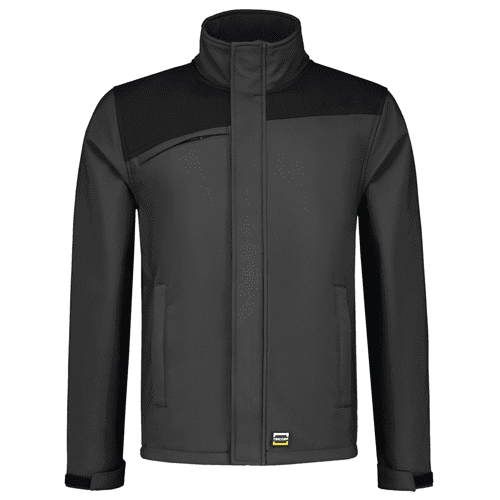 Tricorp softshell jas Bicolor naden - dark grey/black