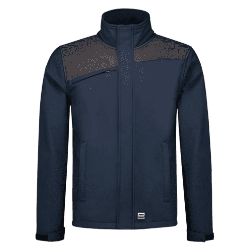 Tricorp softshell jas Bicolor naden - ink/dark grey
