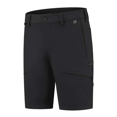 Tricorp korte werkbroek Fitted Stretch RE2050 - black