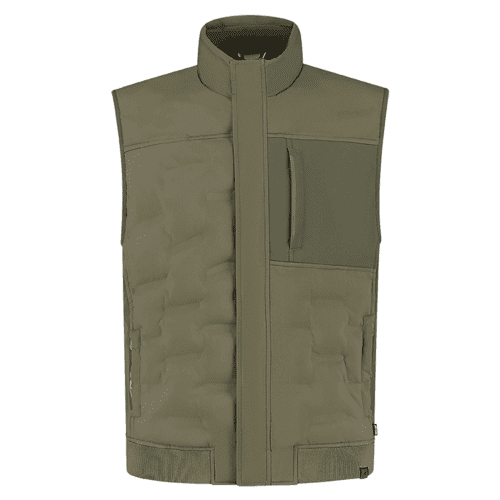 Tricorp Puffer bodywarmer Rewear - army