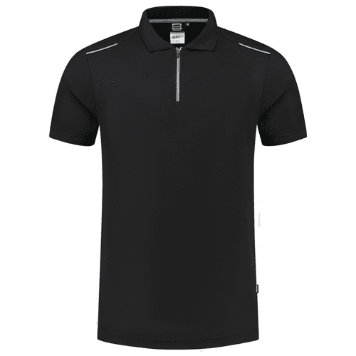 Tricorp poloshirt Accent - black/grey