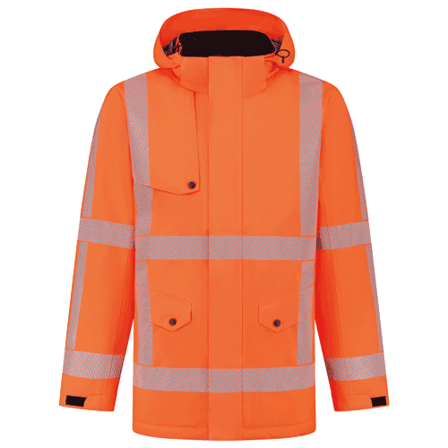 Tricorp parka RWS Revisible - fluor orange