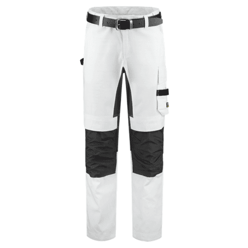 Tricorp schildersbroek Twill Cordura stretch - white/dark grey